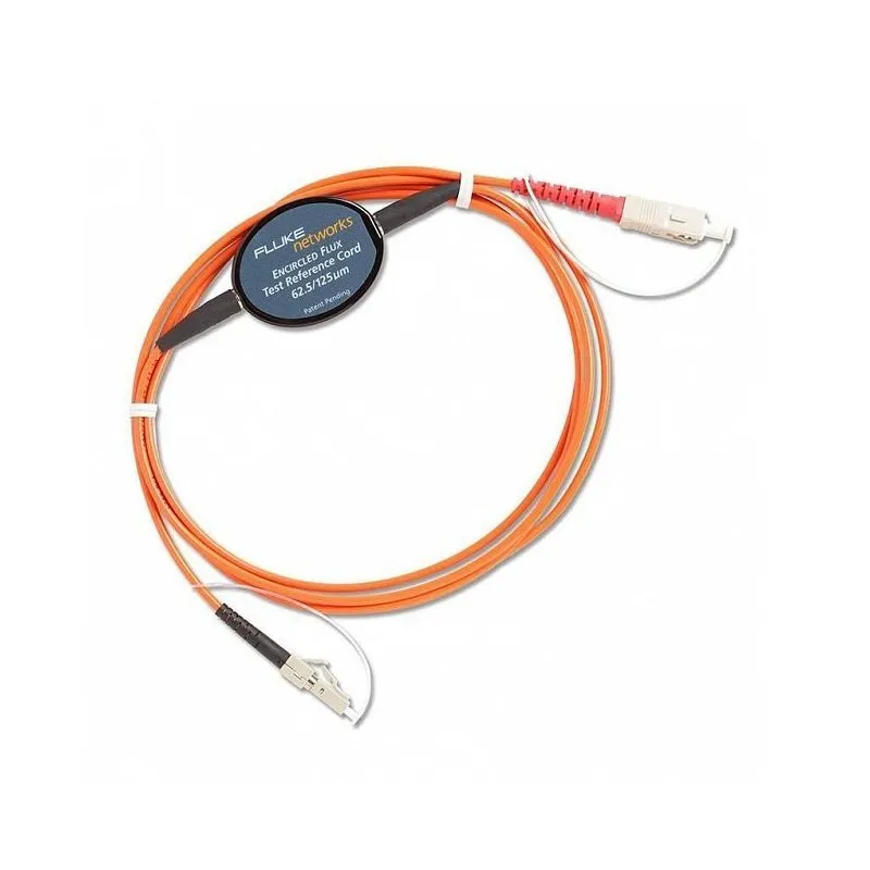 Fluke Networks MRC-625-EFC-SCFC многомодовый  образцовый 2 метровый шнур (SC-FC) для проверки оконцованных разъёмом FC  625µm  волокон Fluke Networks MRC-625-EFC-SCFC многомодовый  образцовый 2 метровый шнур (SC-FC) для проверки оконцованных разъёмом FC  625µm  волокон