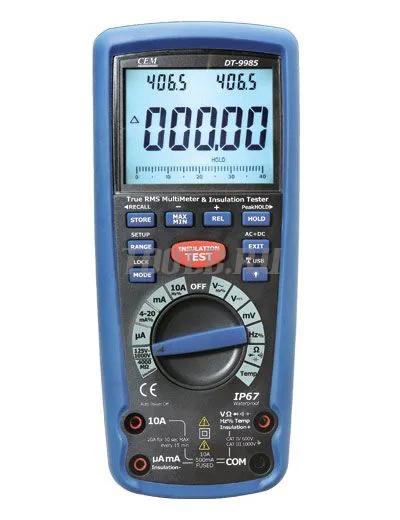 CEM DT-9985 мультиметр цифровой, мегаомметр CEM DT-9985 мультиметр цифровой, мегаомметр