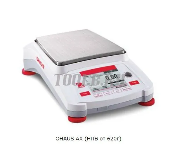 OHAUS AX124/E Лабораторные аналитические весы OHAUS AX124/E Лабораторные аналитические весы