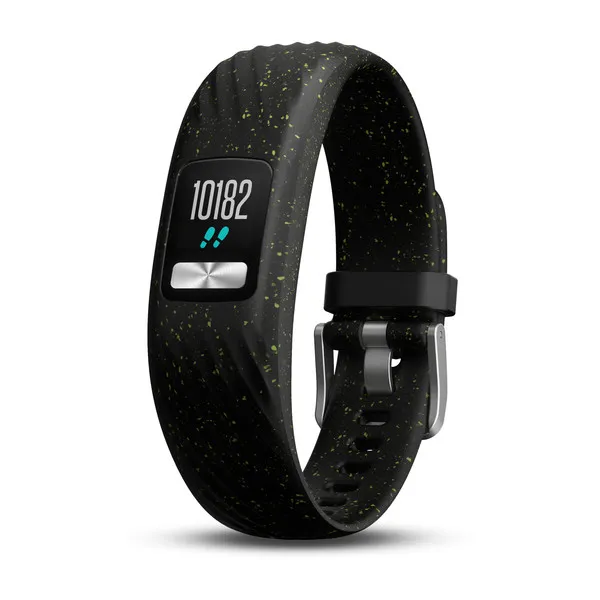 Фитнес-браслет Garmin Vivofit 4 черный с блестками стандартного размера Фитнес-браслет Garmin Vivofit 4 черный с блестками стандартного размера
