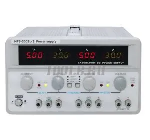 MPS-3003L-3 Линейный источник питания 3 канала 30 вольт 3 ампера MPS-3003L-3 Линейный источник питания 3 канала 30 вольт 3 ампера