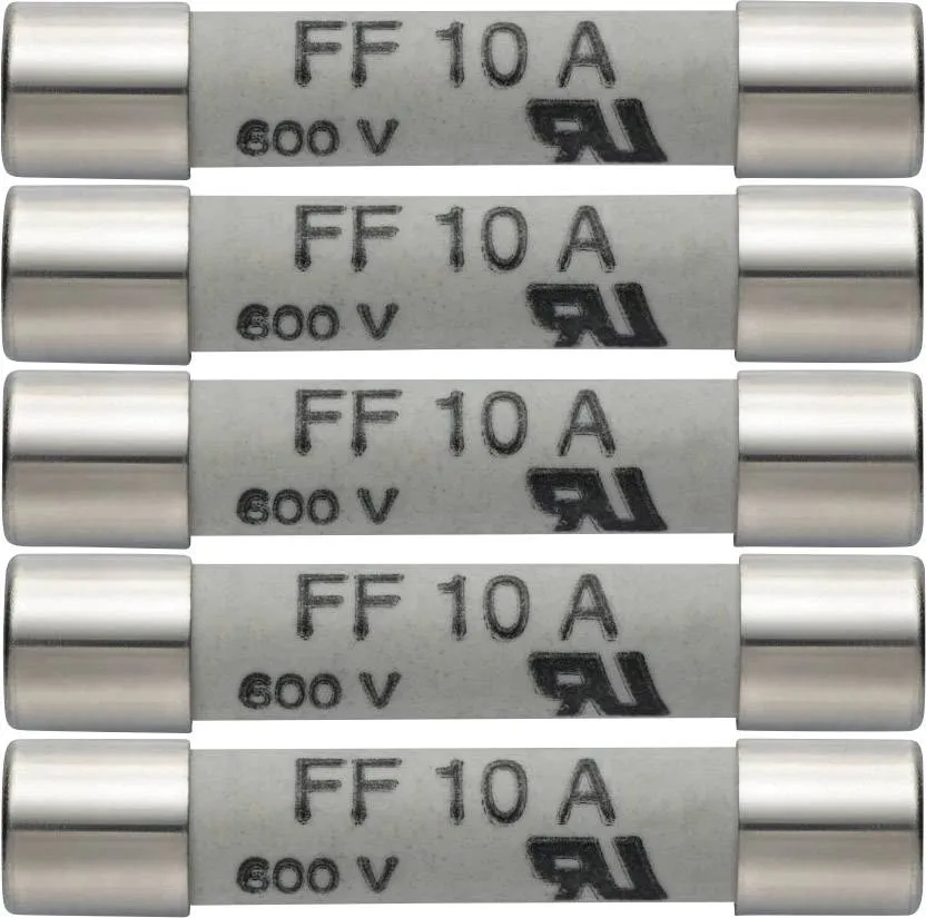 Комплект плавких предохранителей 10A/600V Testo 0590 0005 Комплект плавких предохранителей 10A/600V Testo 0590 0005