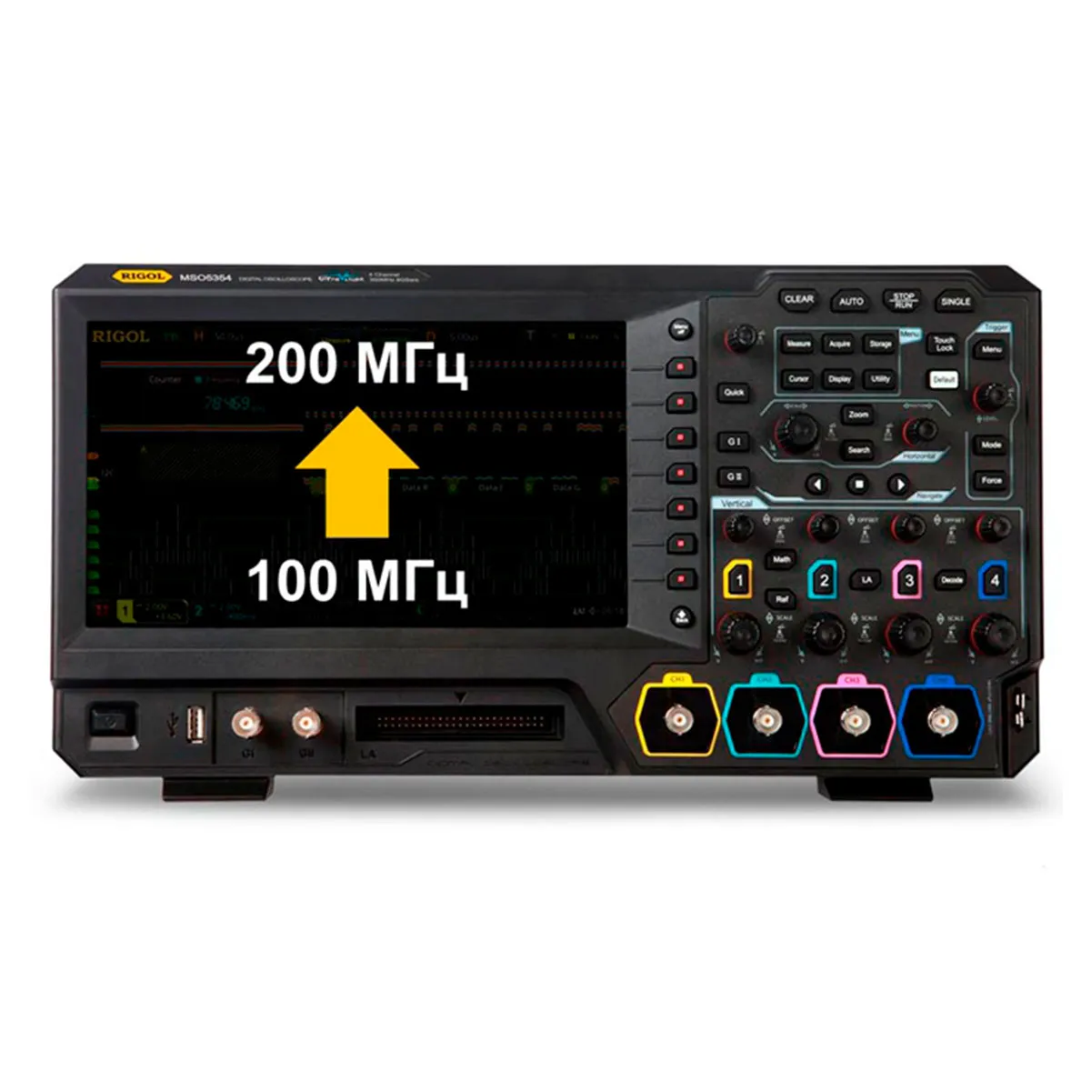 Опция расширения полосы пропускания с 100 МГц до 200 МГц MSO5000-BW1T2 Опция расширения полосы пропускания с 100 МГц до 200 МГц MSO5000-BW1T2