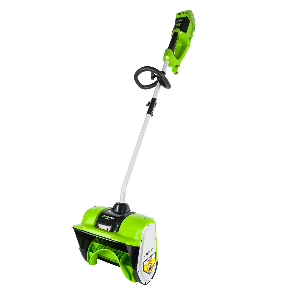 Снегоуборщик аккумуляторный ручной Greenworks GD40SS бесщеточный 40V без АКБ и ЗУ Снегоуборщик аккумуляторный ручной Greenworks GD40SS бесщеточный 40V без АКБ и ЗУ