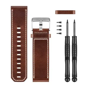 Ремешок сменный Garmin (кожа коричневый) fenix 3 Ремешок сменный Garmin (кожа коричневый) fenix 3