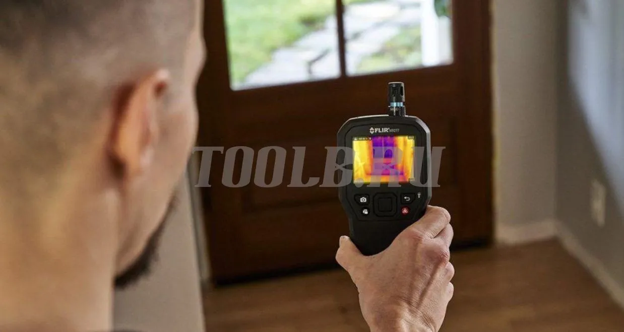 FLIR MR277 измеритель влажности с функцией тепловизора FLIR MR277 измеритель влажности с функцией тепловизора