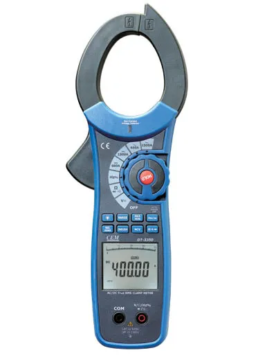 Токовые клещи CEM DT-3352 Ваттметр Токовые клещи CEM DT-3352 Ваттметр
