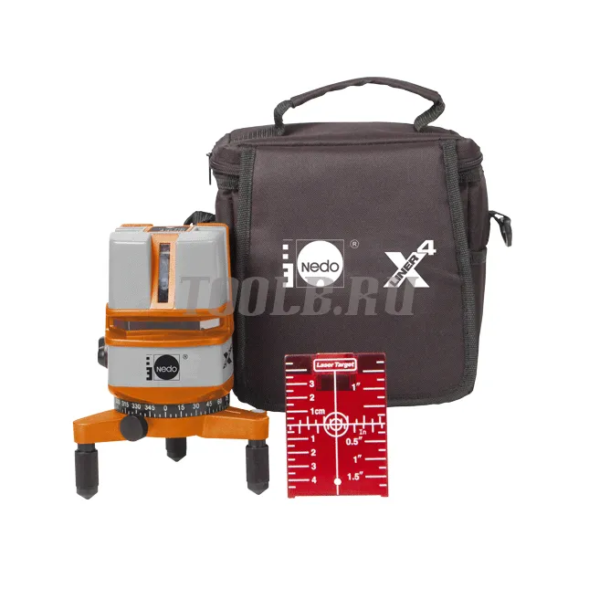 NEDO X-Liner4 - лазерный нивелир NEDO X-Liner4 - лазерный нивелир