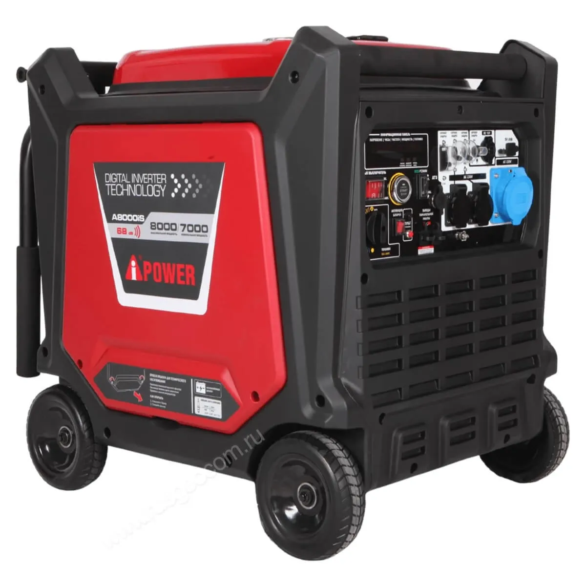 Инверторный генератор A-iPower A8000IS + блок автозапуска A-iPower 230 В 50А инверторный (для моделей 7pin) Инверторный генератор A-iPower A8000IS + блок автозапуска A-iPower 230 В 50А инверторный (для моделей 7pin)