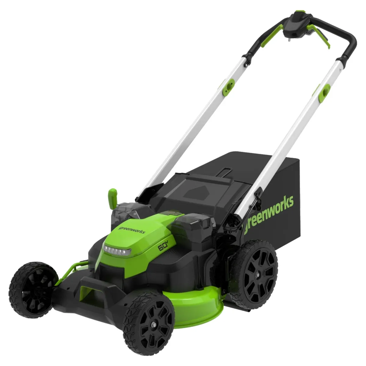 Аккумуляторная газонокосилка самоходная Greenworks GD60LM61 бесщеточная 60V без АКБ и ЗУ Аккумуляторная газонокосилка самоходная Greenworks GD60LM61 бесщеточная 60V без АКБ и ЗУ