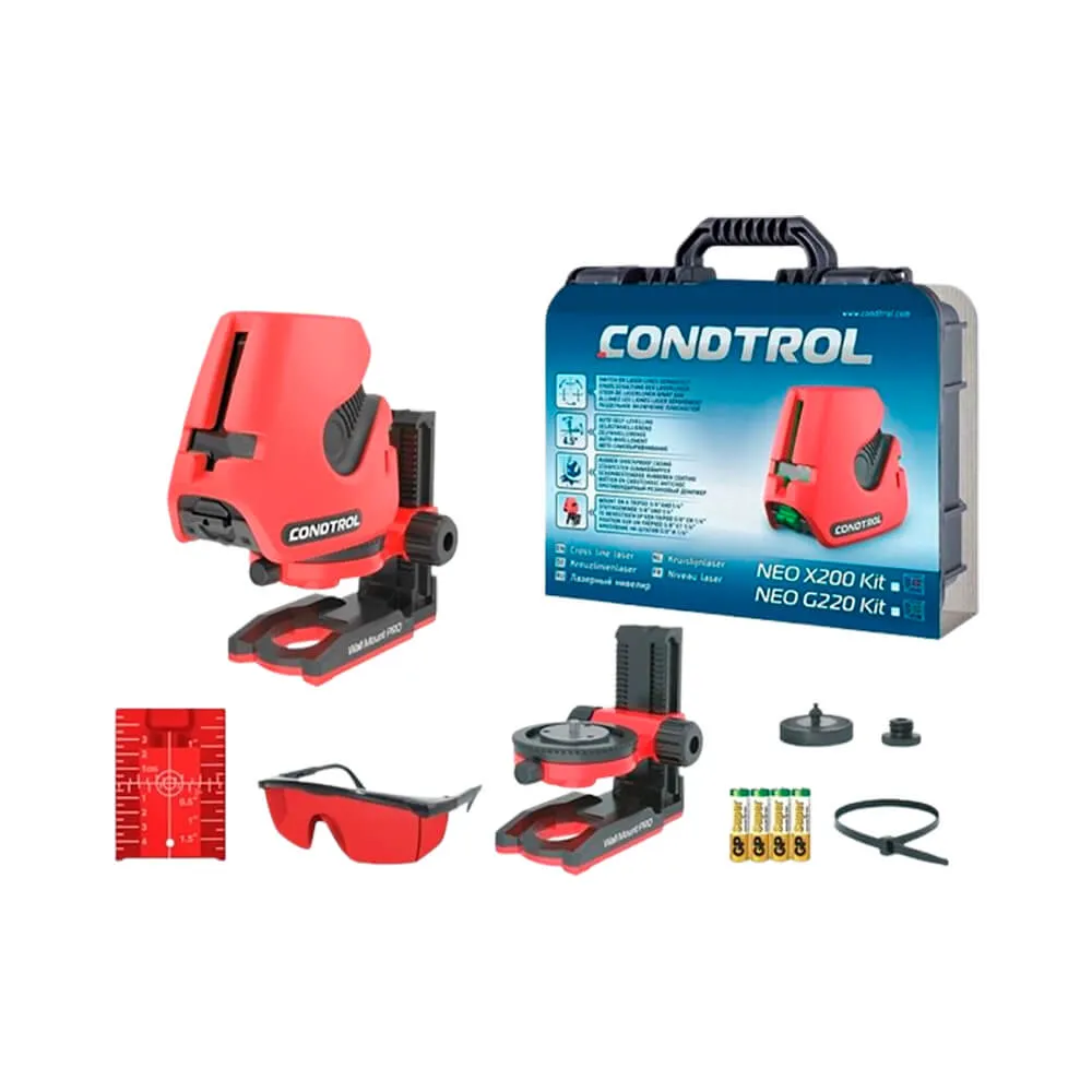 Лазерный уровень Condtrol Neo X200 KIT Лазерный уровень Condtrol Neo X200 KIT