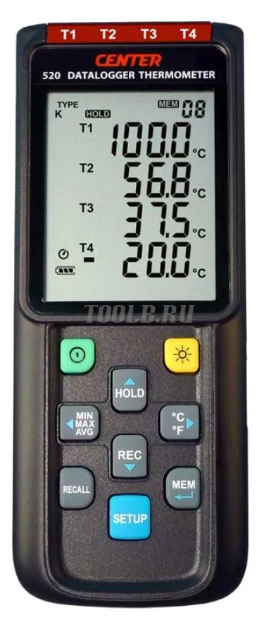 CENTER 520 Измеритель температуры CENTER 520 Измеритель температуры