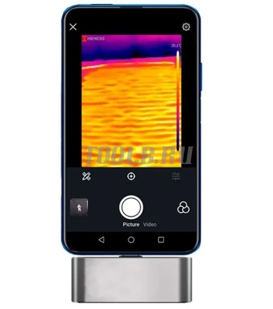 Mini 1 HikMicro тепловизор для смартфона Mini 1 HikMicro тепловизор для смартфона