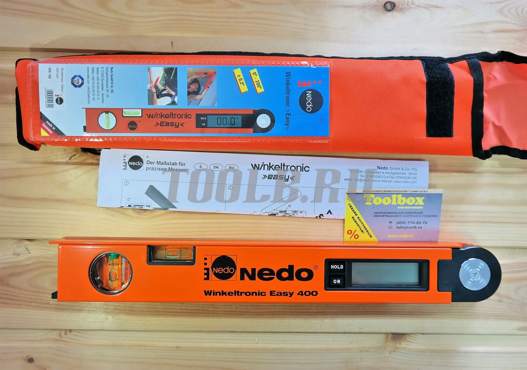 NEDO Winkeltronic Easy 400mm - угломер электронный NEDO Winkeltronic Easy 400mm - угломер электронный
