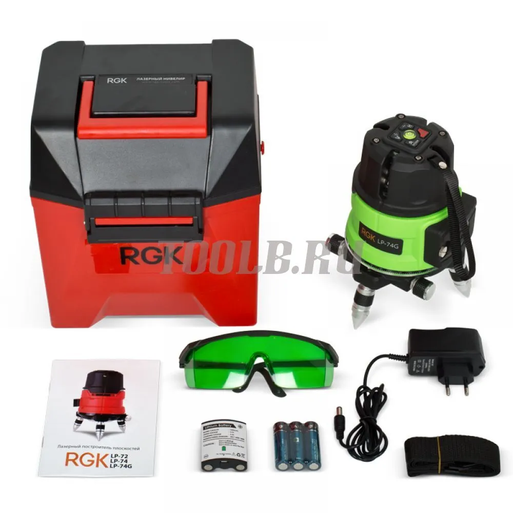 RGK LP-74G - лазерный нивелир
