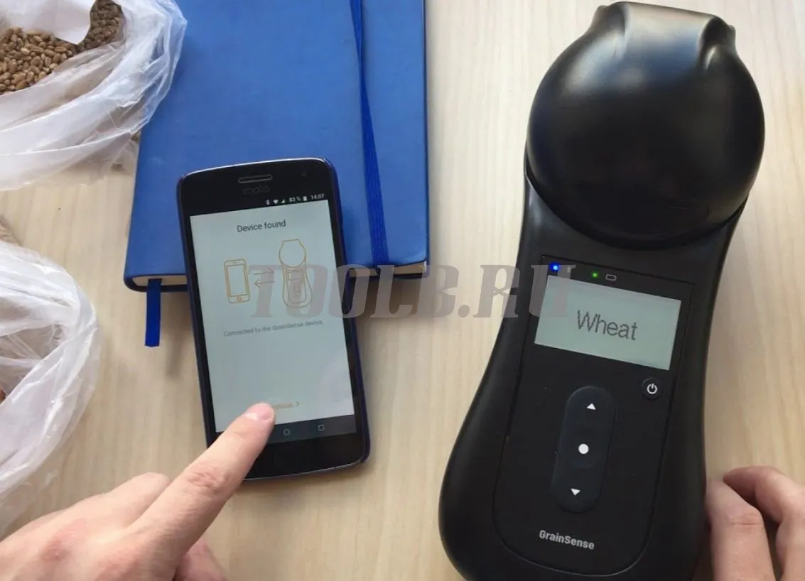 GRAINSENSE Инфракрасный портативный экспресс анализатор зерна GRAINSENSE Инфракрасный портативный экспресс анализатор зерна