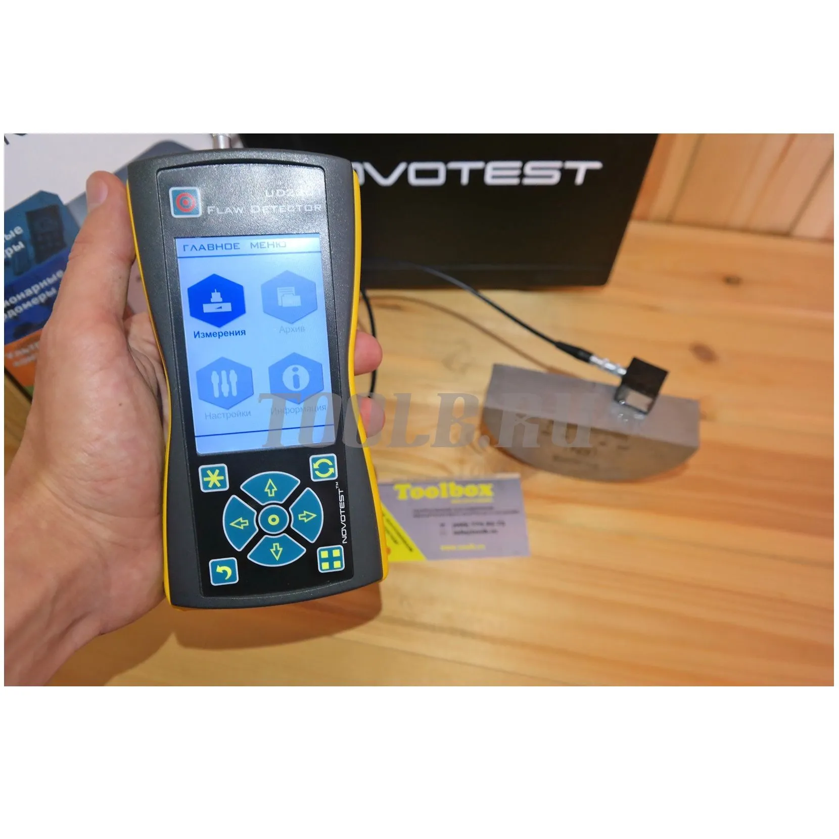 NOVOTEST УД2301 - ультразвуковой дефектоскоп NOVOTEST УД2301 - ультразвуковой дефектоскоп