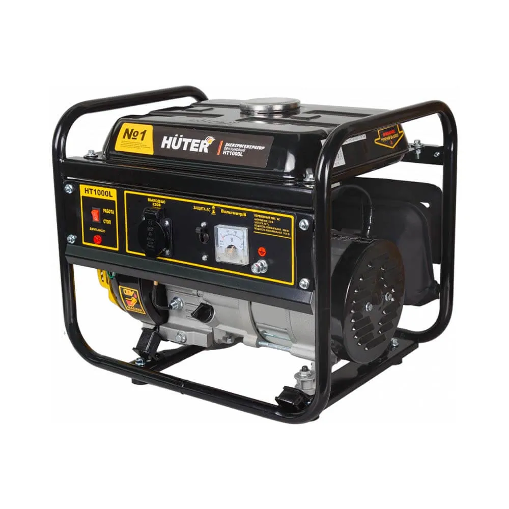 Бензиновый генератор HUTER HT1000L Бензиновый генератор HUTER HT1000L