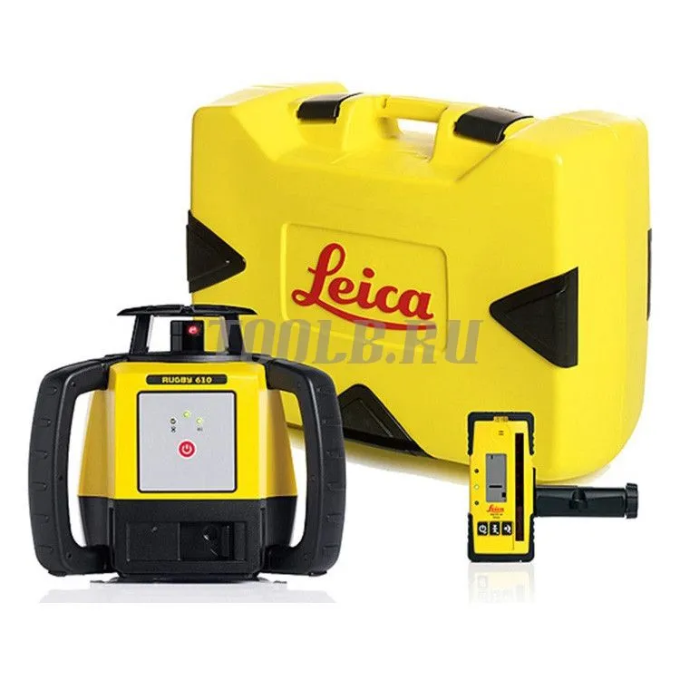 Лазерный нивелир ротационный Leica Rugby 610  Лазерный нивелир ротационный Leica Rugby 610