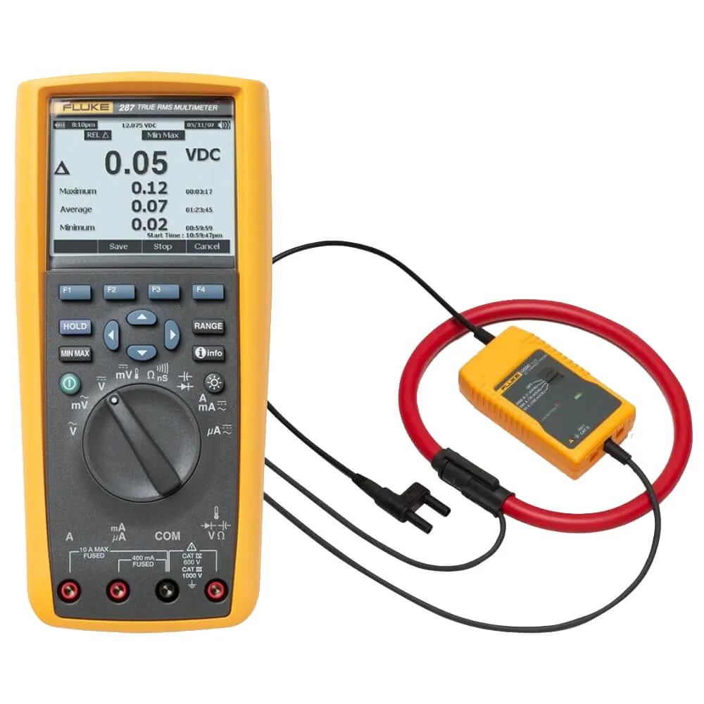 Комплект - мультиметр Fluke 287 с токовыми клещами Fluke i2000 flex Комплект - мультиметр Fluke 287 с токовыми клещами Fluke i2000 flex