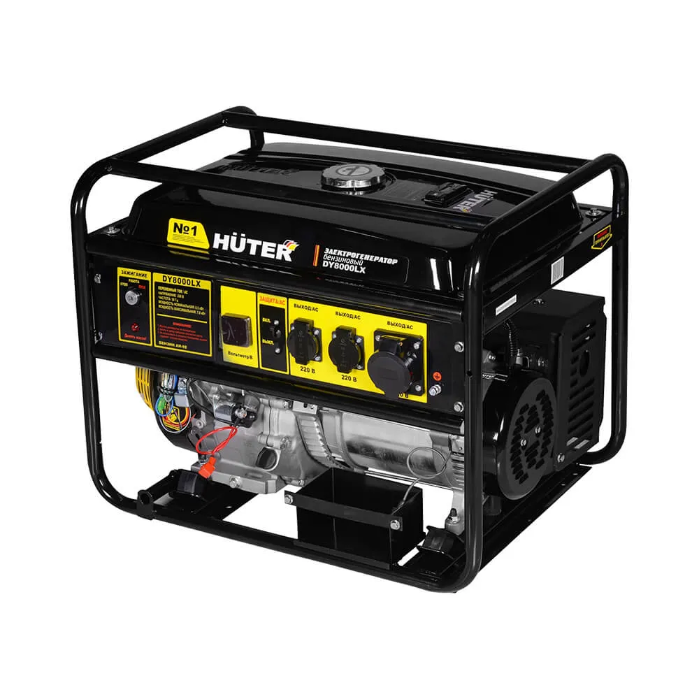 Бензиновый генератор HUTER DY8000LX Бензиновый генератор HUTER DY8000LX