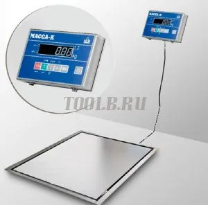 Масса-М 4D-PMF.S-12/10-1000-AB Весы платформенные электронные врезные Масса-М 4D-PMF.S-12/10-1000-AB Весы платформенные электронные врезные