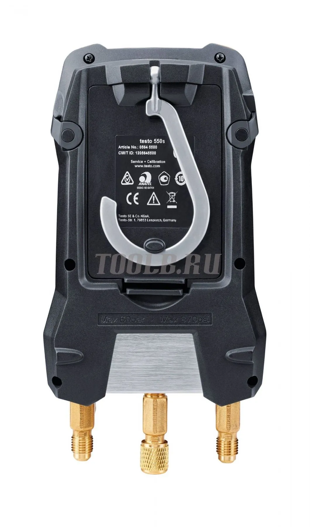 Testo 550s Умный цифровой манометрический коллектор с 2-х ходовым блоком клапанов и Bluetooth Testo 550s Умный цифровой манометрический коллектор с 2-х ходовым блоком клапанов и Bluetooth
