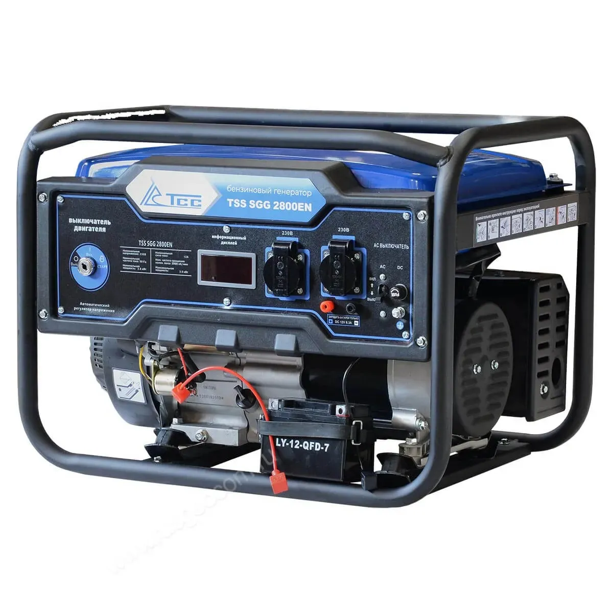 Бензиновый генератор TSS SGG 2800EN + колесный комплект TSS 029623