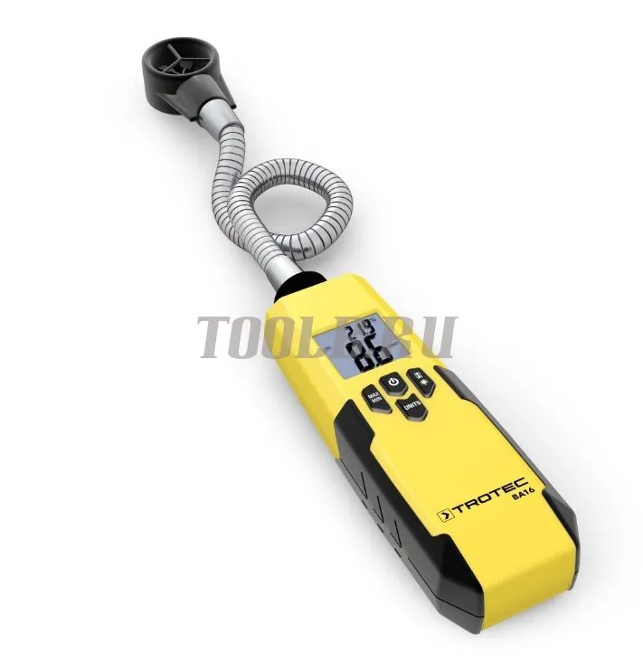Trotec BA16 Анемометр с крыльчаткой на гибком зонде