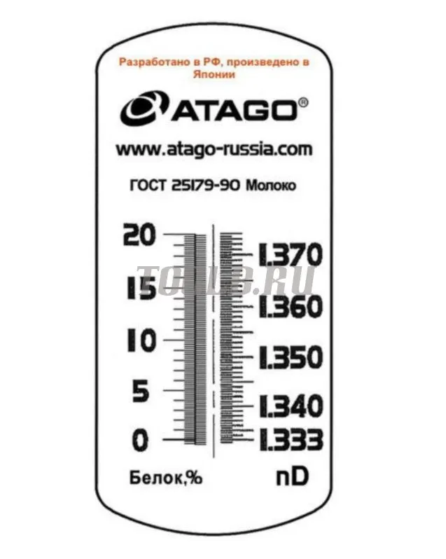 MASTER Milk Рефрактометр для молока