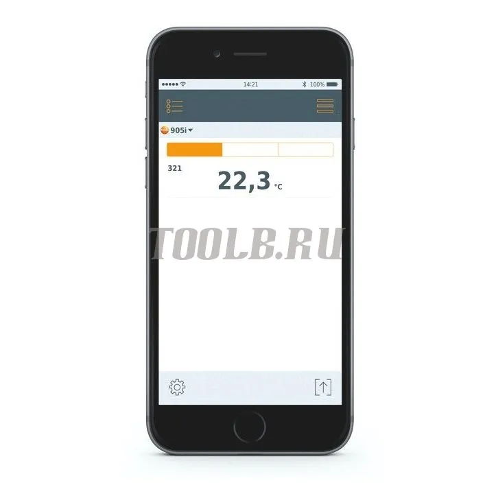 Testo 905i - смарт-зонд термометр Testo 905i - смарт-зонд термометр