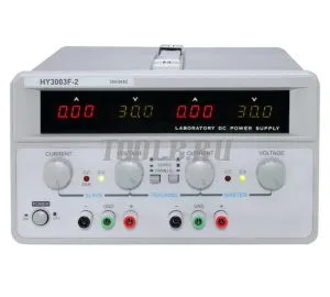 Линейный источник питания 2 канала 30 вольт 3 ампера HY3003F-2 