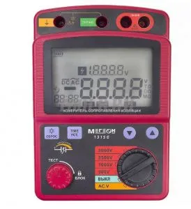 МЕГЕОН 13150 Измеритель сопротивления изоляции МЕГЕОН 13150 Измеритель сопротивления изоляции