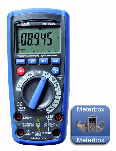Мультиметр CEM DT-9969 Мультиметр CEM DT-9969
