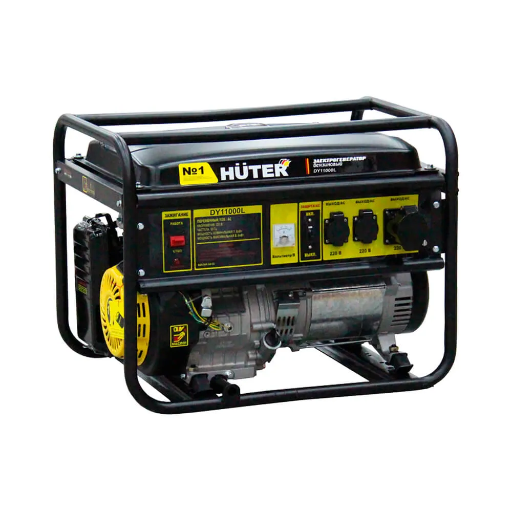 Бензиновый генератор HUTER DY11000L Бензиновый генератор HUTER DY11000L