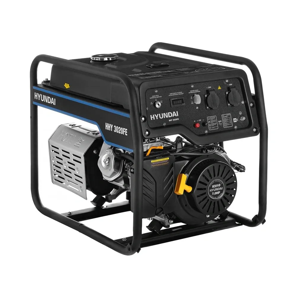 Бензиновый генератор Hyundai HHY 3020FE + транспортировочный комплект HOME Serie 3020 Бензиновый генератор Hyundai HHY 3020FE + транспортировочный комплект HOME Serie 3020
