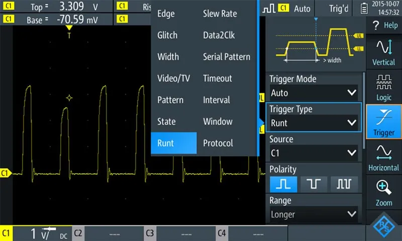 Опция расширения функций запуска Rohde  Schwarz RTH-K19 Опция расширения функций запуска Rohde  Schwarz RTH-K19
