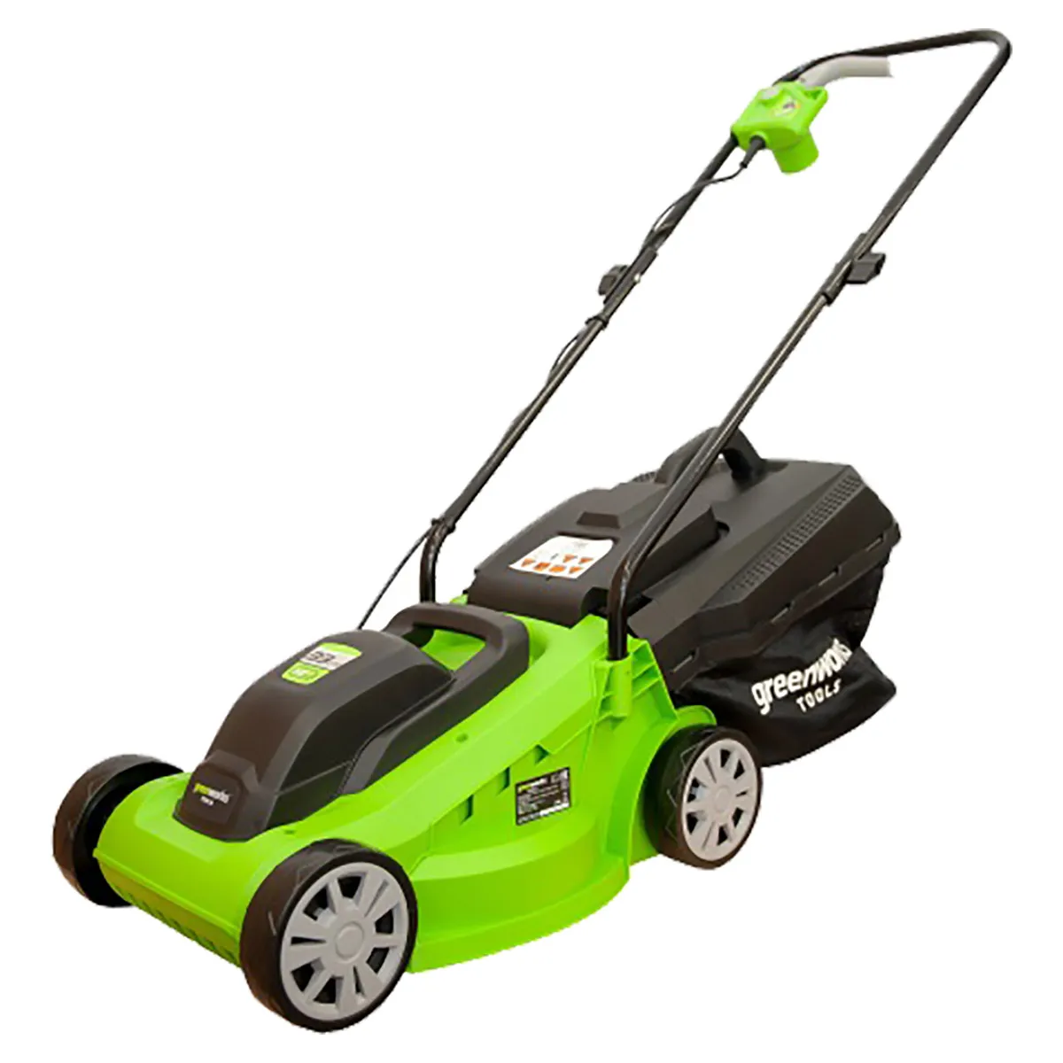 Электрическая газонокосилка Greenworks GLM1232 Электрическая газонокосилка Greenworks GLM1232