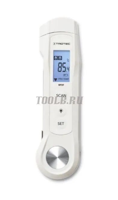 Trotec BP2F Пищевой термометр с ИК-сенсором Trotec BP2F Пищевой термометр с ИК-сенсором