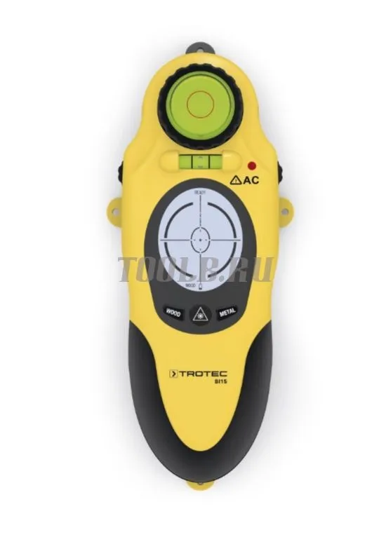 Trotec BI15 Детектор скрытой проводки с лазерным уровнем Trotec BI15 Детектор скрытой проводки с лазерным уровнем