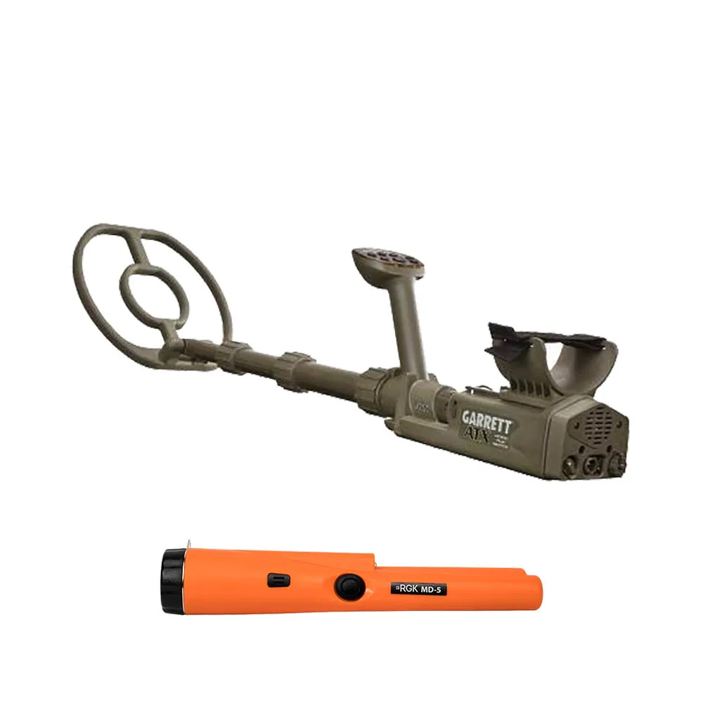 Комплект: металлоискатель Garrett ATX 10x12 + пинпоинтер RGK MD-5