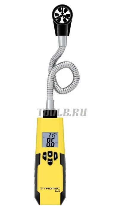 Trotec BA16 Анемометр с крыльчаткой на гибком зонде