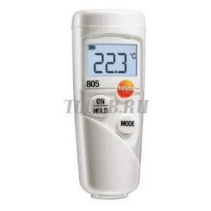 Testo 805 -  с защитным чехлом TopSafe - мини пирометр Testo 805 -  с защитным чехлом TopSafe - мини пирометр