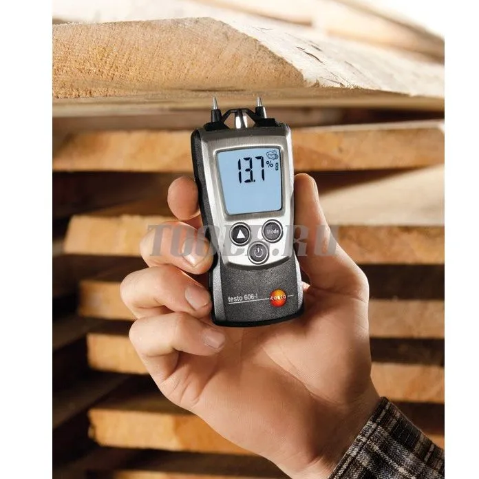 Testo 606-1 - измеритель влажности древесины и стройматериалов Testo 606-1 - измеритель влажности древесины и стройматериалов