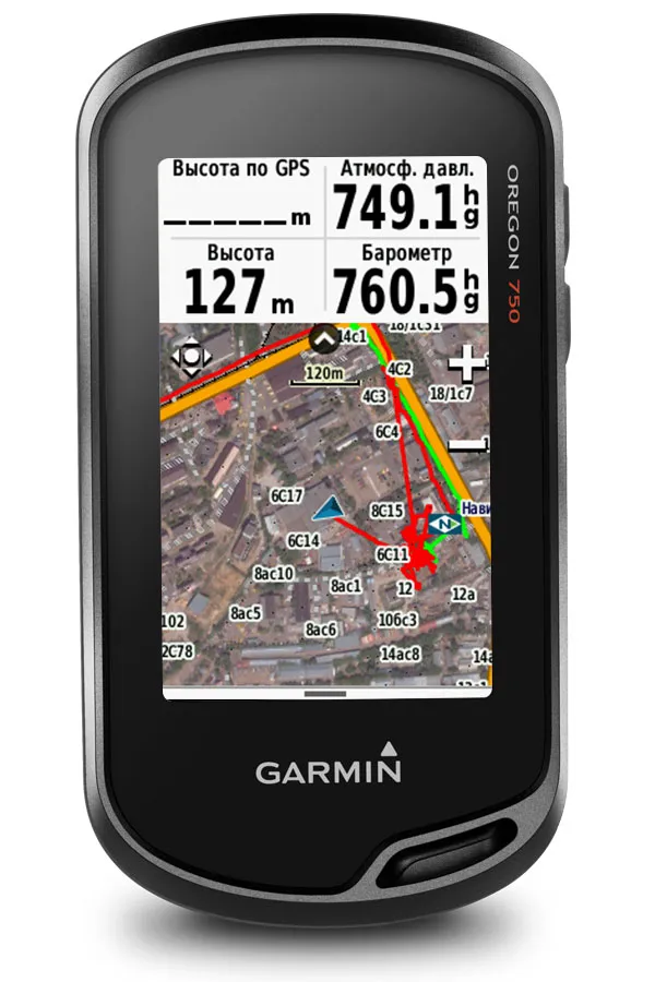 Навигатор Garmin Oregon 750t с картами России ТОПО 6 Навигатор Garmin Oregon 750t с картами России ТОПО 6