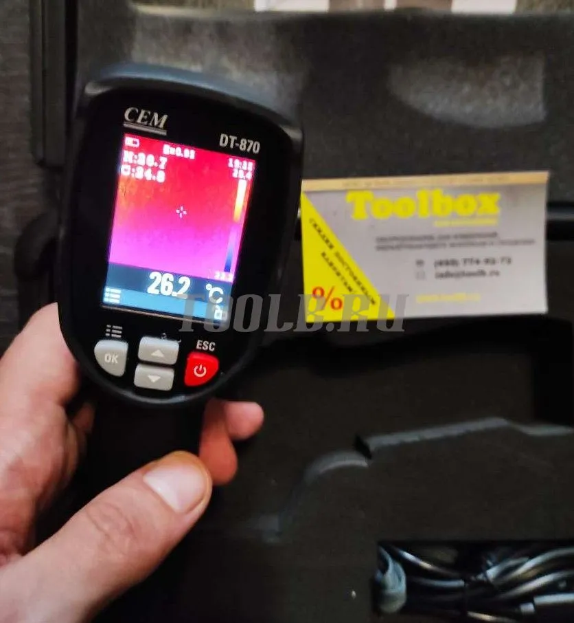 DT-870 - тепловизор DT-870 - тепловизор
