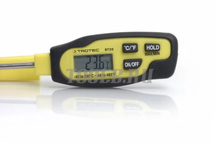 Trotec BT20 Пищевой термометр с проникающим щупом Trotec BT20 Пищевой термометр с проникающим щупом