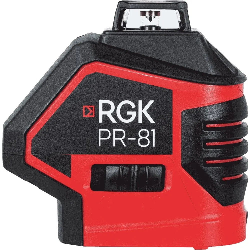 Комплект: лазерный уровень RGK PR-81 + штанга-упор RGK CG-2 Комплект: лазерный уровень RGK PR-81 + штанга-упор RGK CG-2