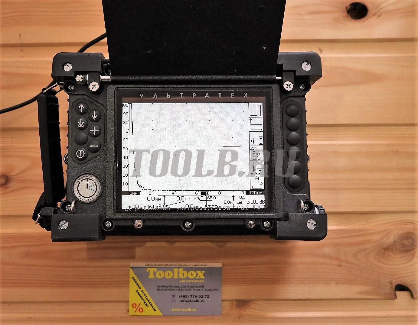 УД2-140 - ультразвуковой дефектоскоп с TFT (LED)