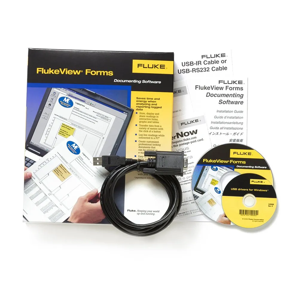 Программное обеспечение для документирования Fluke FVF-BASIC Программное обеспечение для документирования Fluke FVF-BASIC